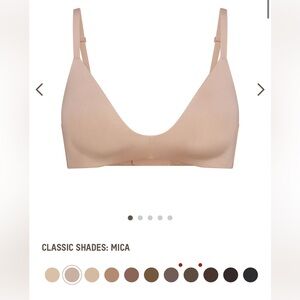 SKIMS Wireless Form T-shirt Demi Bra in Mica